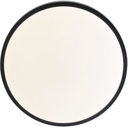 Candeeiro de tecto LED LIBRA LED/15W/230V 4000K Ø 29 cm preto