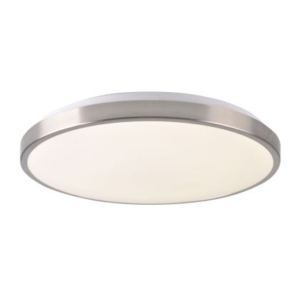 Candeeiro de tecto LED LIBRA LED/24W/230V, diâmetro 39 cm, cromado brilhante