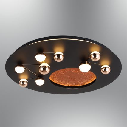 Candeeiro de tecto LED MARS LED/58W/230V 3000K preto