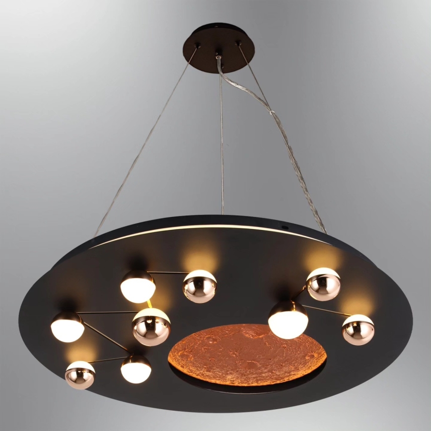 Candeeiro de tecto LED MARS LED/58W/230V 3000K preto