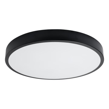Candeeiro de tecto LED ONYX LED/48W/230V Ø 60 cm preto