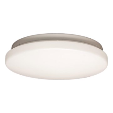 Candeeiro de tecto LED para casa de banho, 14 W, 230 V, 3000/4000/6500 K, Ø 26 cm, IP44, branco