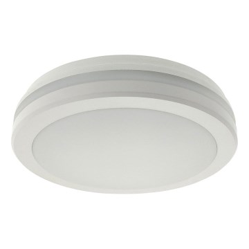 Candeeiro de tecto LED para casa de banho com sensor de movimento LED/20W/230V 3000/4000/6500K Ø 23 cm IP54 branco