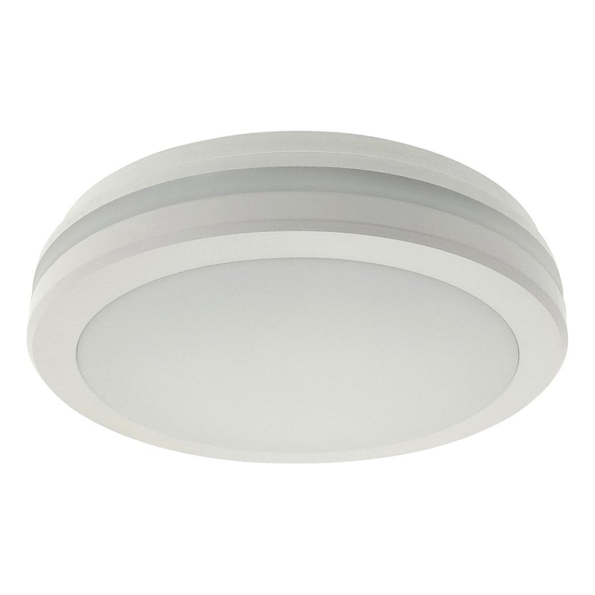 Candeeiro de tecto LED para casa de banho com sensor de movimento LED/20W/230V 3000/4000/6500K Ø 23 cm IP54 branco