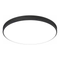 Candeeiro de tecto LED para casa de banho LOGAN LED/20W/230V 6000K IP44 Ø 26 cm preto