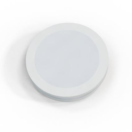 Candeeiro de tecto LED para casa de banho MARLON 12W/230V Ø 18 cm IP54 branco