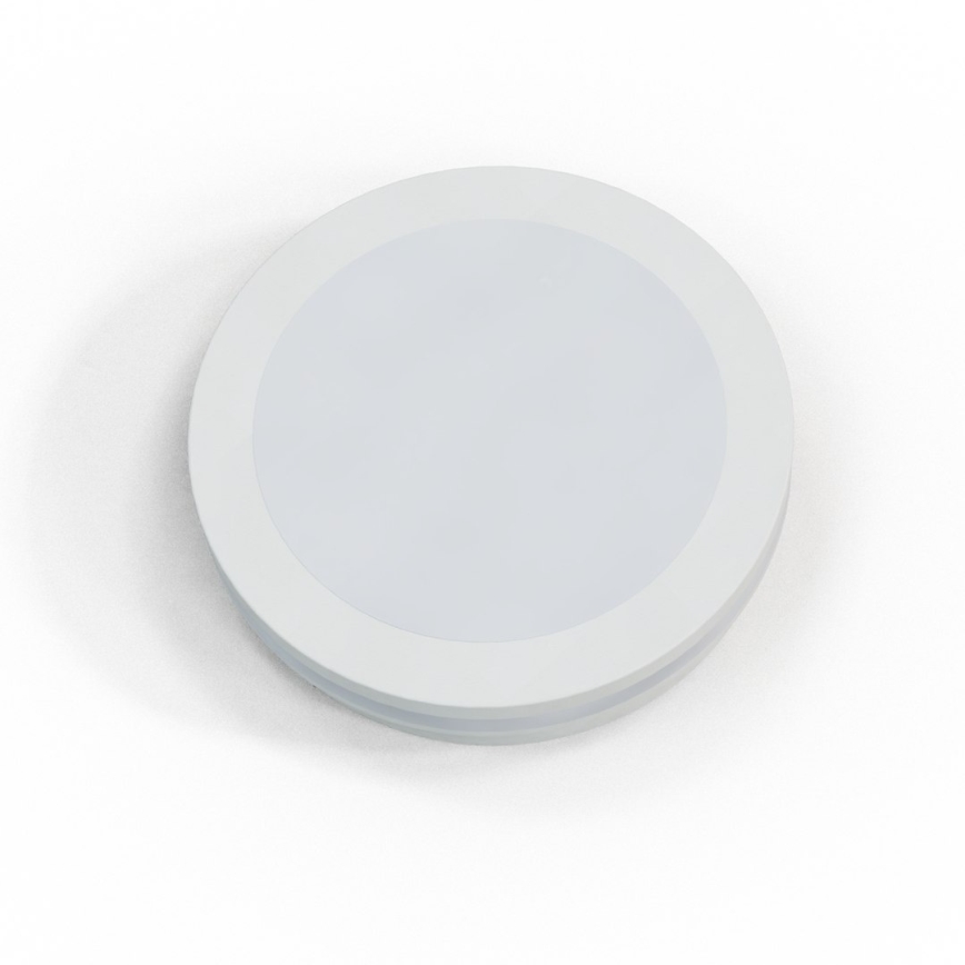 Candeeiro de tecto LED para casa de banho MARLON 12W/230V Ø 18 cm IP54 branco