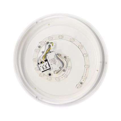 Candeeiro de tecto LED para casa de banho MAYA LED/15W/230V, diâmetro 33 cm, IP44, acabamento cromado brilhante