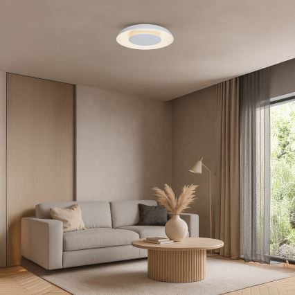 Candeeiro de tecto LED PIATTINO LED/30W/230V 3000/4000/6000K Ø 40 cm branco