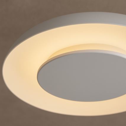 Candeeiro de tecto LED PIATTINO LED/30W/230V 3000/4000/6000K Ø 40 cm branco