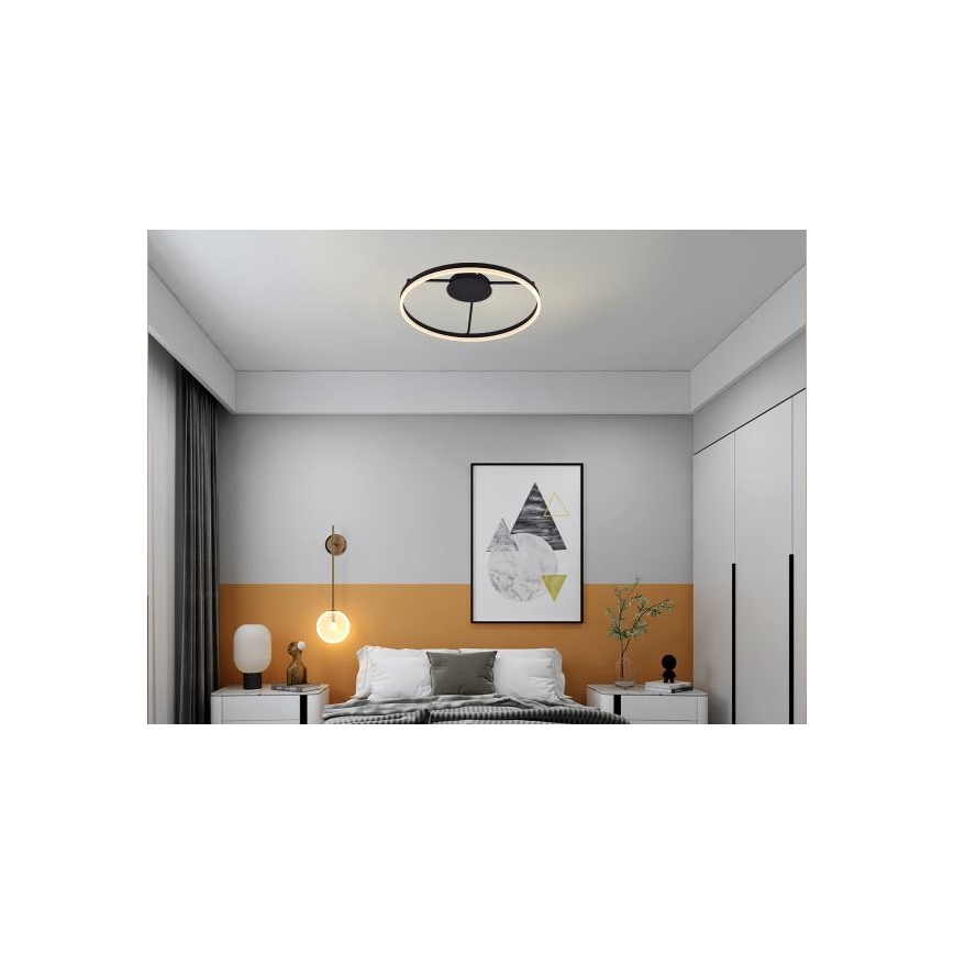 Candeeiro de tecto LED regulável de montagem sobreposta LED/55W/230V 3000-6500K + controlo remoto