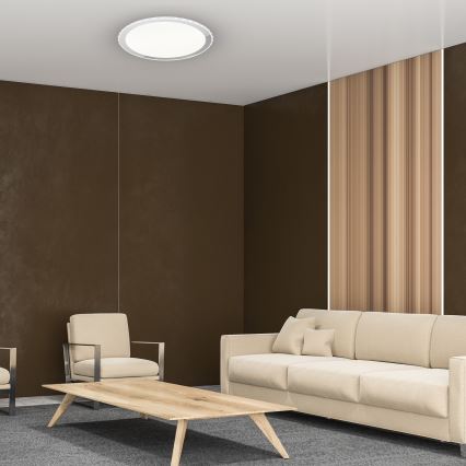 Candeeiro de tecto LED regulável LAYLA com comando remoto LED/66W/230V