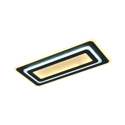 Candeeiro de tecto LED dimerizável LED/85W/230V 3000-6500K preto + controlo remoto
