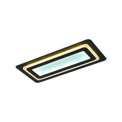 Candeeiro de tecto LED dimerizável LED/85W/230V 3000-6500K preto + controlo remoto