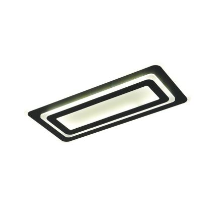 Candeeiro de tecto LED dimerizável LED/85W/230V 3000-6500K preto + controlo remoto