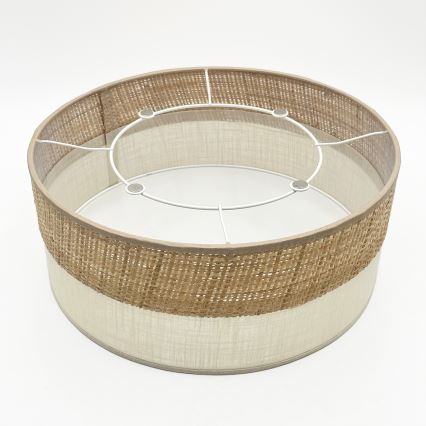 Luminária de teto LED SIRJA BOHO LED/20W/230V 4000K Ø 35 cm bege/creme