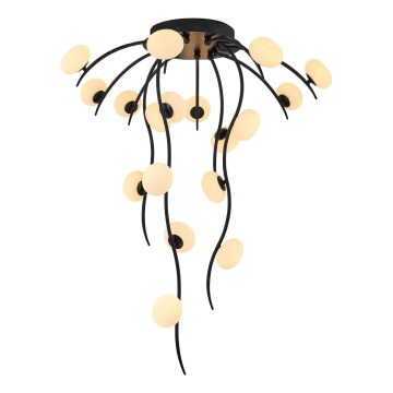 Candeeiro de tecto LED sobreposto GELA 18xLED/3W/230V 3000K preto