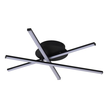 Candeeiro de tecto LED STICK LED/12W/230V preto