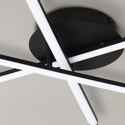 Candeeiro de tecto LED STICK LED/12W/230V preto