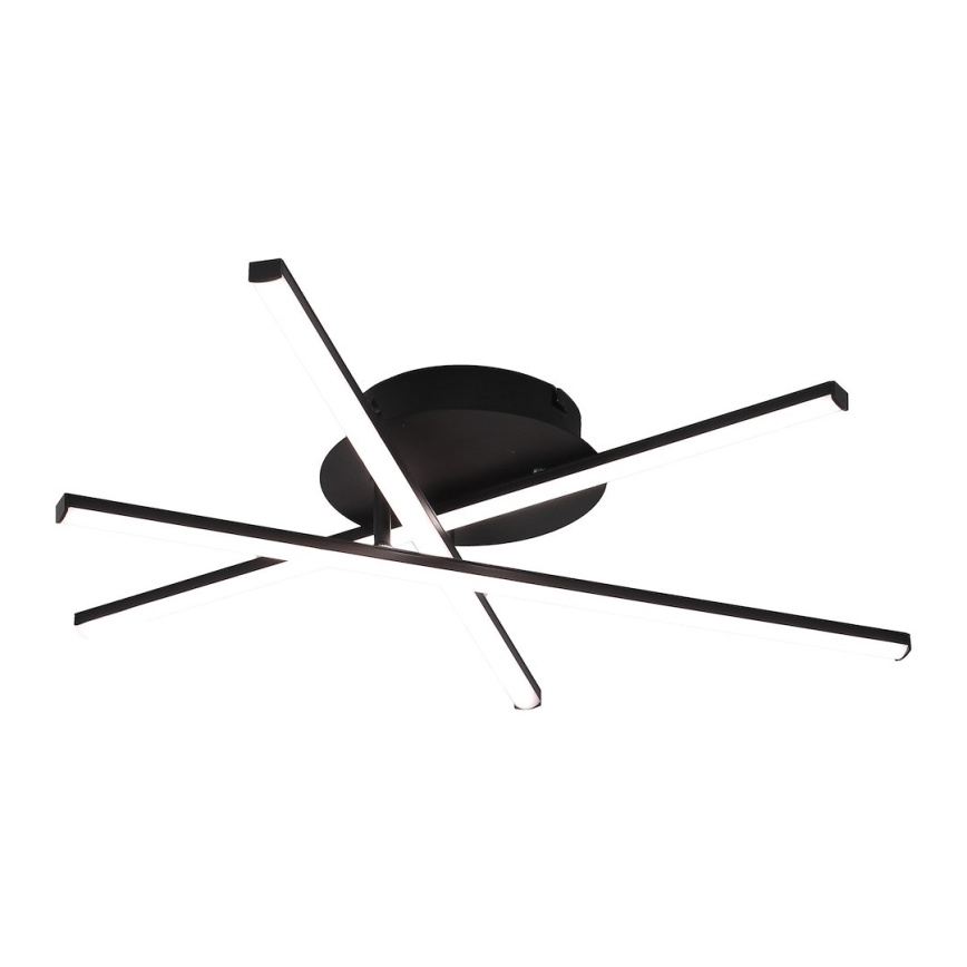 Candeeiro de tecto LED STICK LED/12W/230V preto