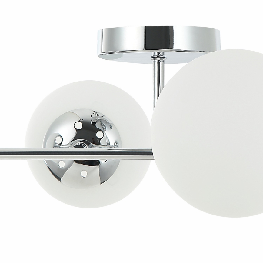 Candeeiro de tecto MADDIE 4xE14/5W/230V cromado brilhante