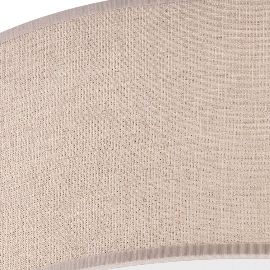 Candeeiro de tecto MONTE 1xE27/60W/230V Ø 35 cm castanho