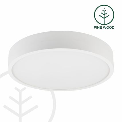 Candeeiro de tecto NATURAL 5xE27/15W/230V diâmetro 47,5 cm pinho/branco