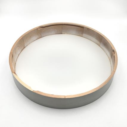 Candeeiro de tecto NATURAL 5xE27/15W/230V diâmetro 47,5 cm pinho/branco