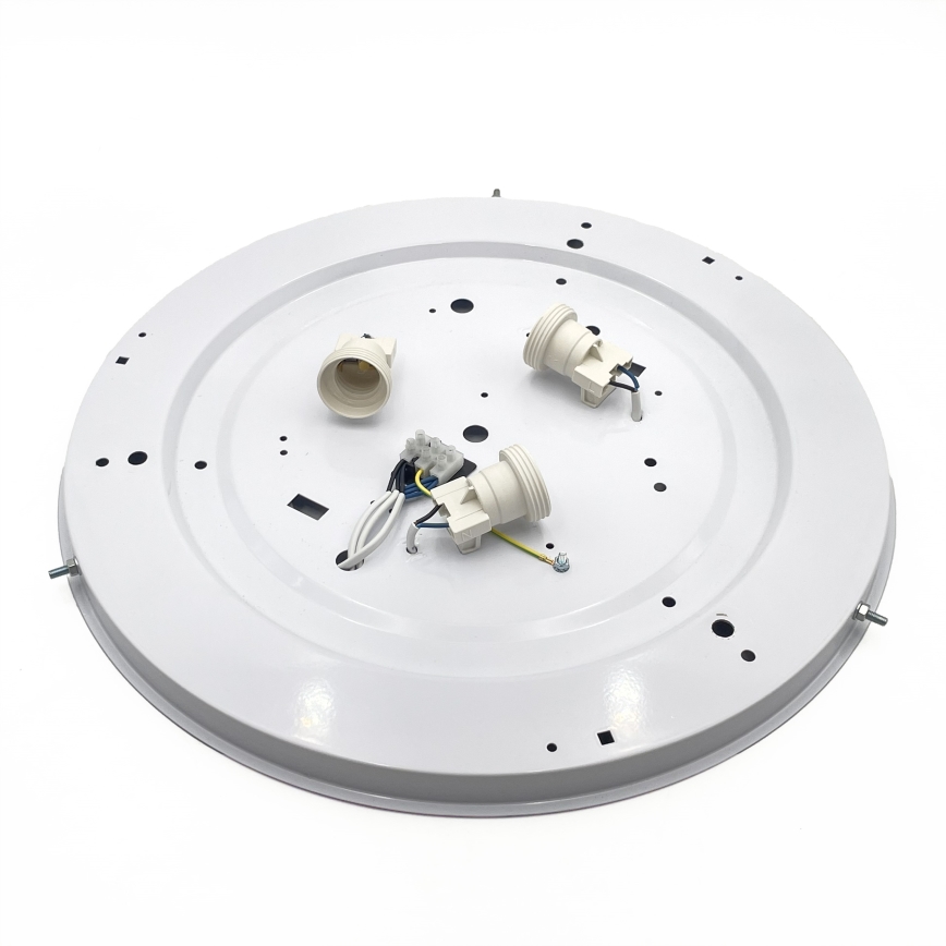 Candeeiro de tecto NATURAL 5xE27/15W/230V diâmetro 47,5 cm pinho/branco