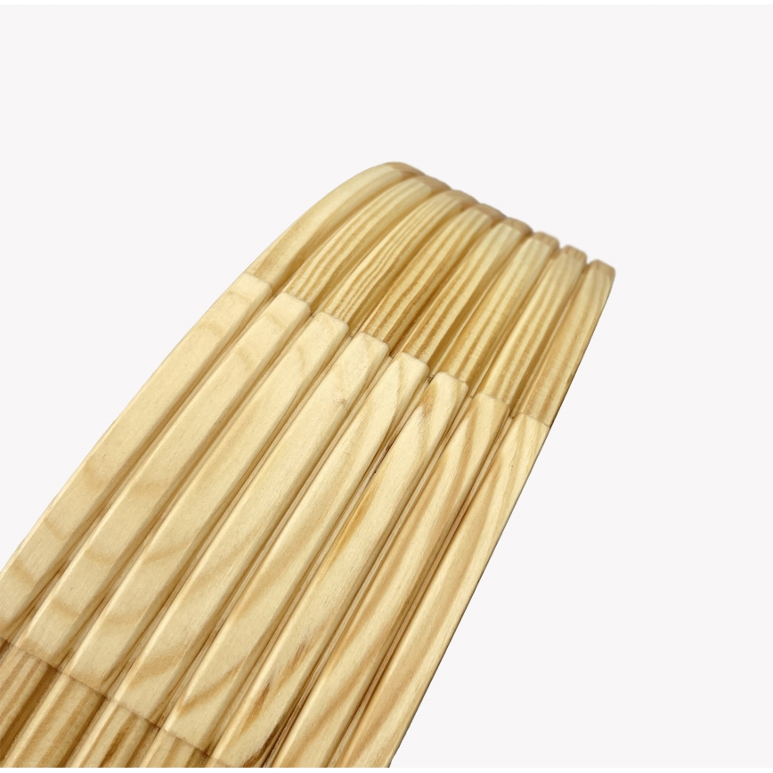 Candeeiro de tecto NATURAL MODERN 3xE27/15W/230V, diâmetro 47,5 cm, em pinho