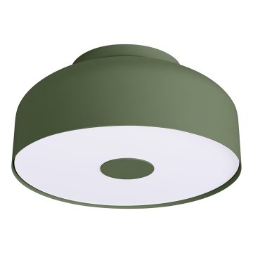 Candeeiro de tecto OMIQ 4xE27/15W/230V diâmetro 30 cm verde