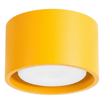 Candeeiro de tecto orientável MODO 1xGX53/10W/230V amarelo
