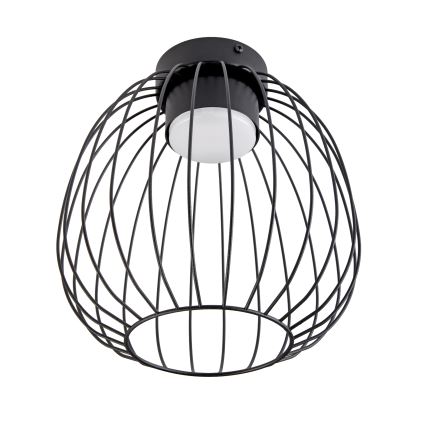 Candeeiro de tecto OVELLA 1xGX53/10W/230V Ø 25 cm preto