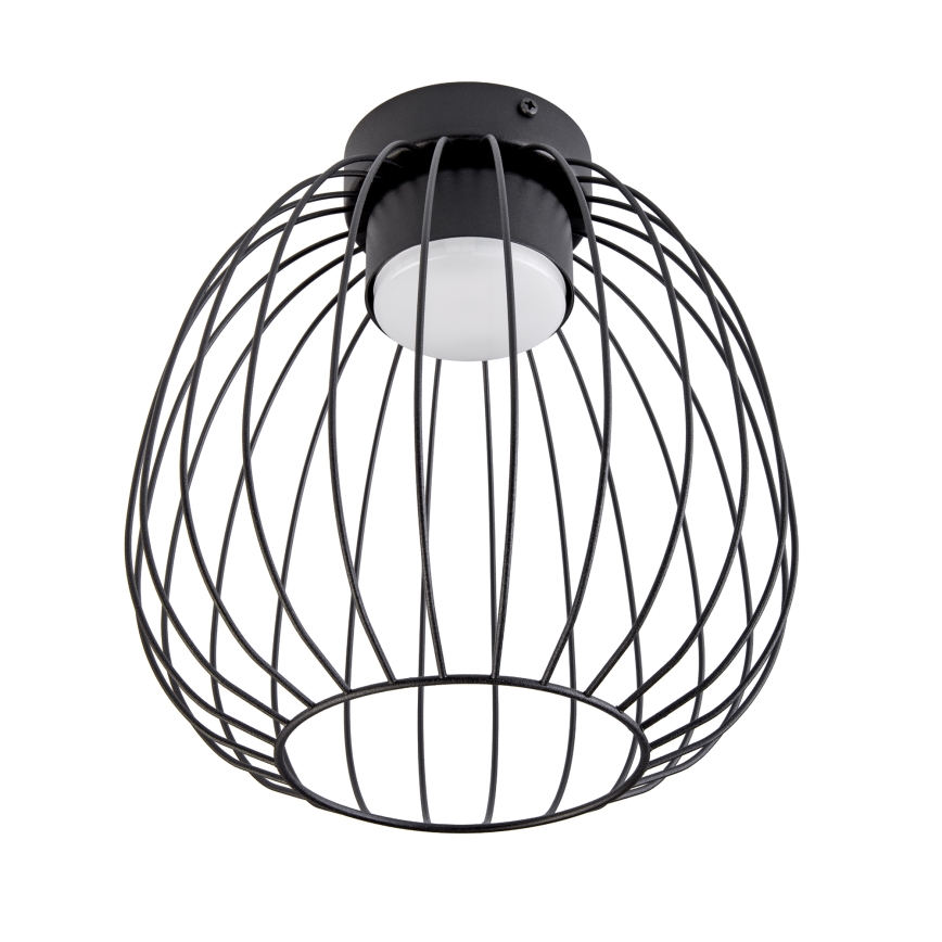 Candeeiro de tecto OVELLA 1xGX53/10W/230V Ø 25 cm preto