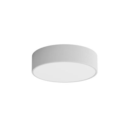 Candeeiro de tecto para casa de banho com sensor CLEO 2xE27/24W/230V, diâmetro 30 cm, cinzento, IP54