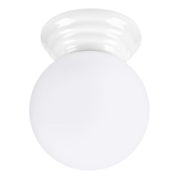 Candeeiro de tecto para casa de banho ZORI 1xG9/8W/230V diâmetro 12 cm IP44 branco