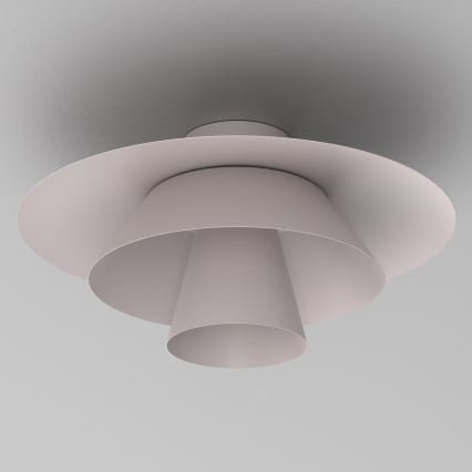 Candeeiro de tecto PLATO 1xE27/15W/230V diâmetro 32 cm creme