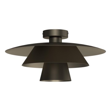 Candeeiro de tecto PLATO 1xE27/15W/230V Ø 32 cm antracite