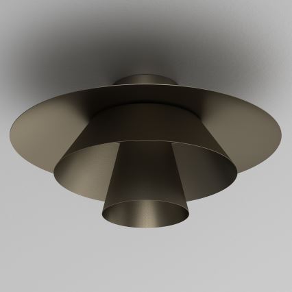 Candeeiro de tecto PLATO 1xE27/15W/230V Ø 32 cm antracite