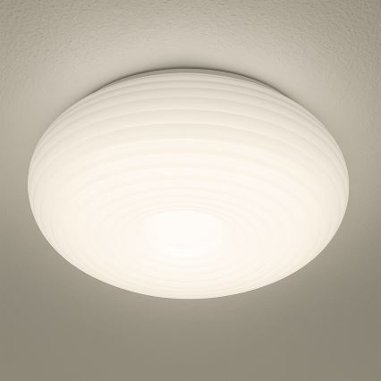 Candeeiro de tecto PULSO 3xE27/15W/230V Ø 42 cm branco