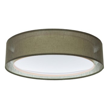 Candeeiro de tecto PURO 2xE27/40W/230V diâmetro 60 cm verde