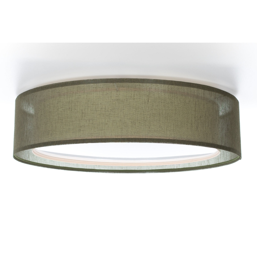 Candeeiro de tecto PURO 2xE27/40W/230V diâmetro 60 cm verde