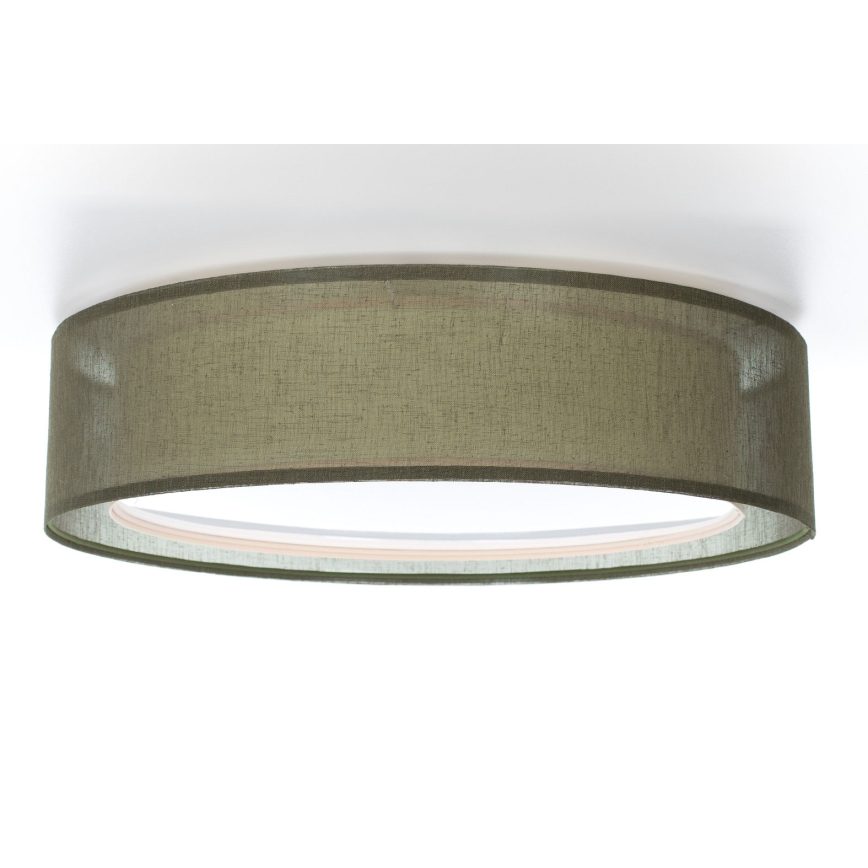 Candeeiro de tecto PURO 2xE27/40W/230V Ø 50 cm verde