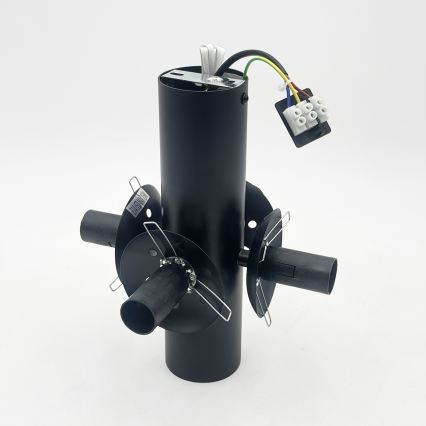 Candeeiro de tecto SFERIO 4xE14/5W/230V preto/transparente