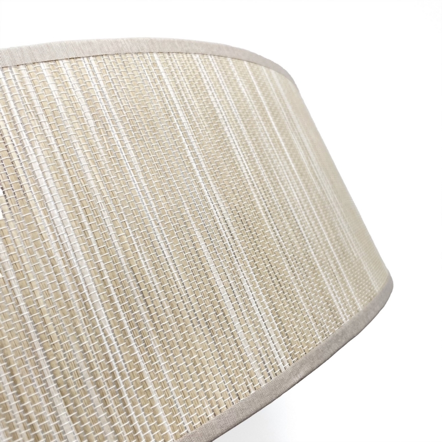 Candeeiro de tecto SIRJA 2xE27/15W/230V Ø 45 cm bege