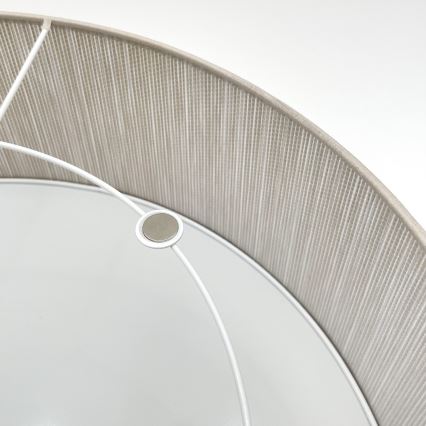 Candeeiro de tecto SIRJA 2xE27/15W/230V Ø 45 cm bege