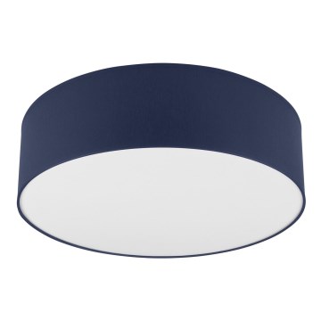 Candeeiro de tecto SIRJA PASTEL 2xE27/15W/230V, diâmetro 45 cm, azul escuro