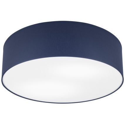 Candeeiro de tecto SIRJA PASTEL 2xE27/15W/230V, diâmetro 45 cm, azul escuro
