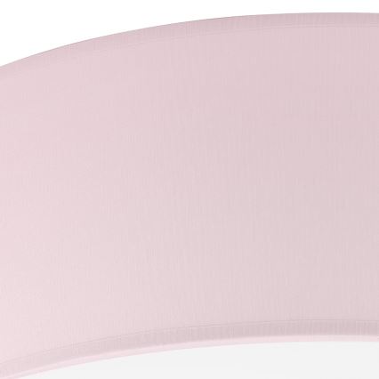 Candeeiro de tecto SIRJA PASTEL 2xE27/15W/230V Ø 45 cm rosa