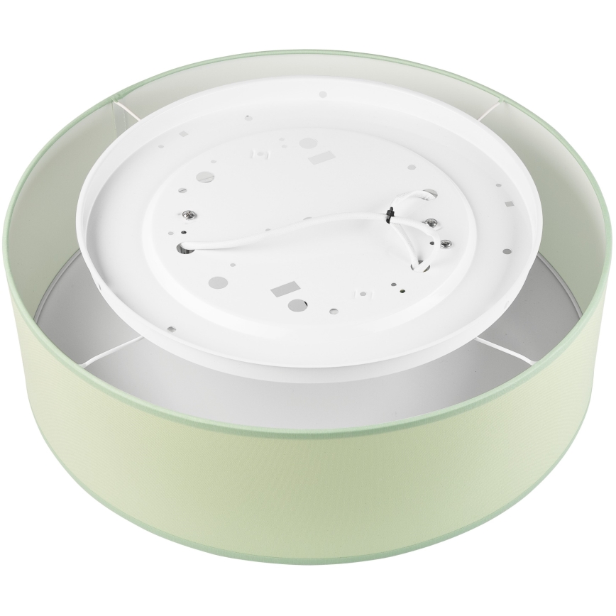 Candeeiro de tecto SIRJA PASTEL 2xE27/15W/230V Ø 45 cm verde